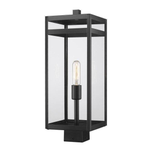 596PHBS-BK Nuri 1-Light Outdoor Post