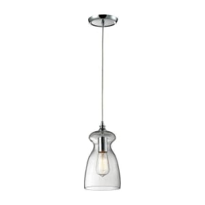 Menlow Park 1 Light Pendant In Polished Chrome