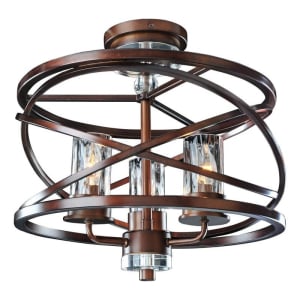 6605EZ Eternity 3-Light Semi Flush