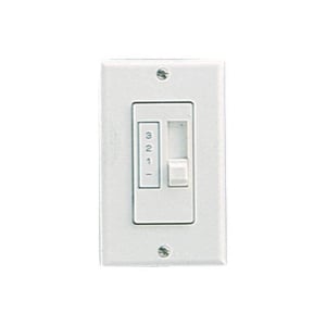 5 Amp Slider Wall Control (for Fan Only) - White
