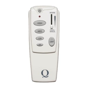 3-Speed, Reversible and Light Dimming Remote with Climate Control