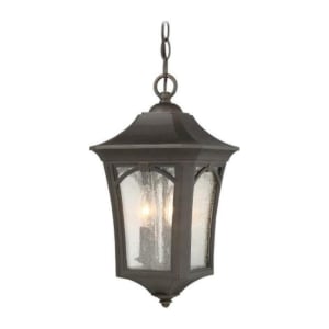 Solida Outdoor Pendant 3-Light, Oil Rubbed Bronze