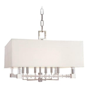 7126-PN Alpine 6-Light Chandelier