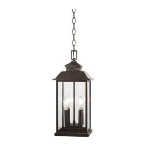 Miner's Loft Outdoor Pendant 4-Light, Oil Rubbed Bronze