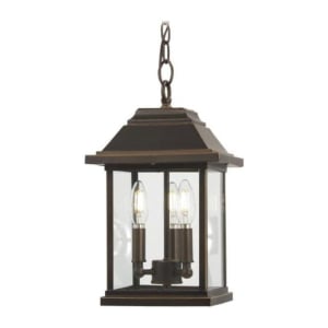 Mariner's Pointe Outdoor Pendant 3-Light, Oil Rubbed Bronze