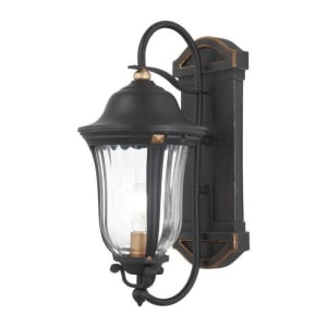 Peale Street 1-Light Outdoor Wall Sconce, ETL Wet