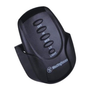 Ceiling Fan and Light Remote Control 3 Speed Dimmable Selector Switch, Black