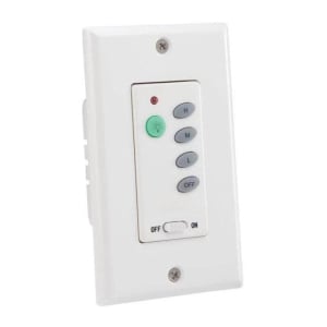 3-Speed, Light Dimming Wall Control