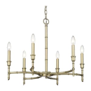 8207-6 WG Cambay 6-Light Chandelier