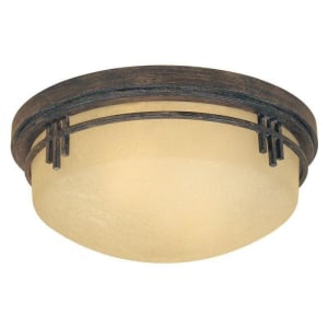 82121-WM Mission Ridge 2-Light Flush Mount
