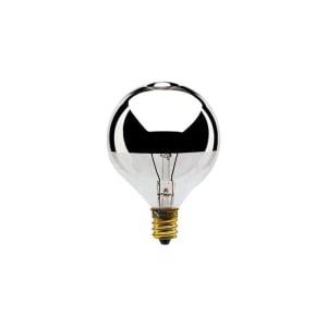 Bulbrite 861211 G16.5 Light Bulb, 25-Pack