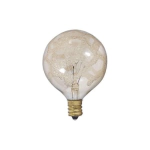 Bulbrite 861320 G16.5 Light Bulb, 6-Pack