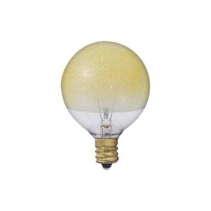 Bulbrite 861322 G16.5 Light Bulb, 6-Pack
