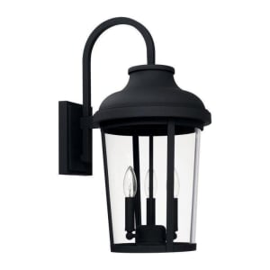 927031BK Dunbar 3-Light Outdoor Wall Sconce