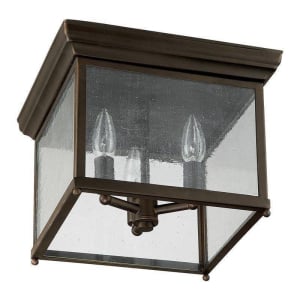 9546OB 3-Light Outdoor Flush Mount