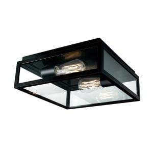 Atlas Lighting OL11005-BK Capture Outdoor Flush Mount