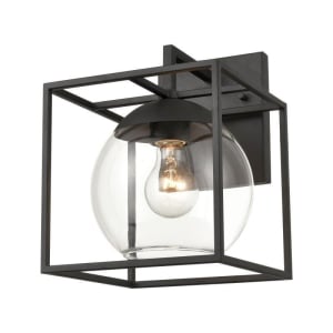 Atlas Lighting OL11115-BK Cubed Outdoor Wall Sconce