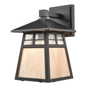 Atlas Lighting OL11255-BK Cottage Outdoor Wall Sconce