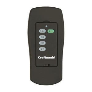 Three Speed and Light Dimming Remote Control (For Large Motor Fans)