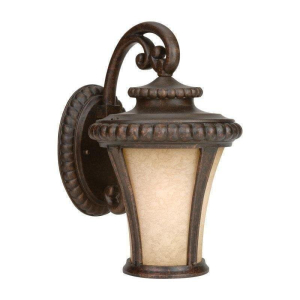 Prescott Outdoor Wall Sconce, 1 Light 100 Watts, Peruvian Bronze