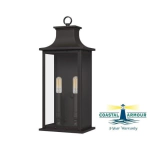 ABY8408OZ Abernathy 2-Light Outdoor Wall Sconce