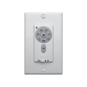 Proprietary Decora Style Wall Mounted Transmitter Control for DC Ceiling Fans