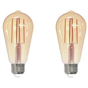 Bulbrite 860992 ST18 Light Bulb, 2-Pack