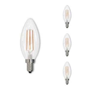 Bulbrite 861413 B11 Light Bulb, 4-Pack