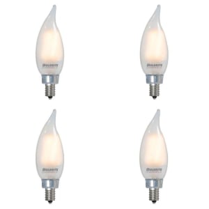 Bulbrite 861416 CA10 Light Bulb, 4-Pack