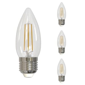 Bulbrite 861418 B11 Light Bulb, 4-Pack