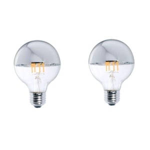 Bulbrite 861425 G25 Light Bulb, 2-Pack