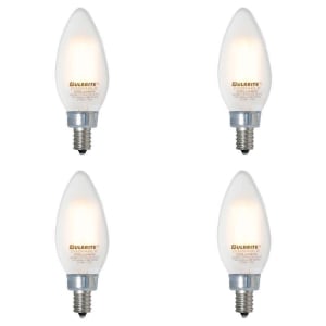 Bulbrite 861427 B11 Light Bulb, 4-Pack