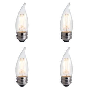 Bulbrite 861430 CA10 Light Bulb, 4-Pack