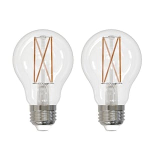 Bulbrite 861592 A19 Light Bulb, 2-Pack
