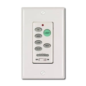 3-Fan Speeds, Reversible & Light Dimming