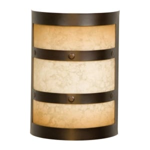 Metal and Glass Chime, Oiled Bronze Gilded