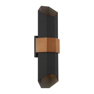 CHS8407MBK Chasm Outdoor Wall Sconce