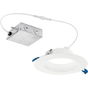 DLRC06R3090WHT Direct To Ceiling Recessed 1-Light LED Recessed Lighting