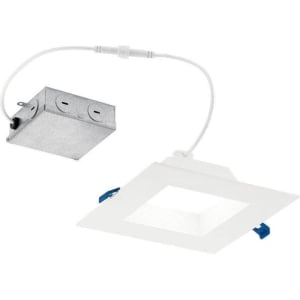 DLRC06S3090WHT Direct To Ceiling Recessed 1-Light LED Recessed Lighting