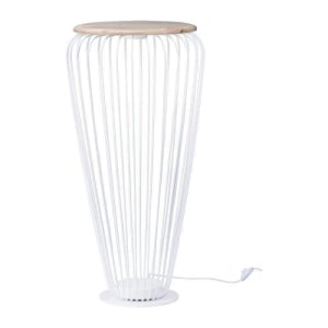 E20576-WTNW Cage 1-Light Floor Lamps