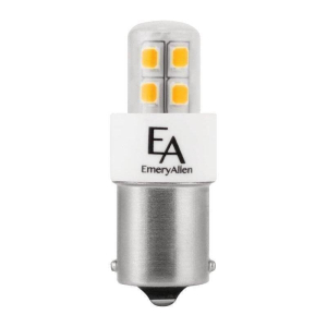 2 Watt LED White BA15S (Bayonet) Base, 12 Volt