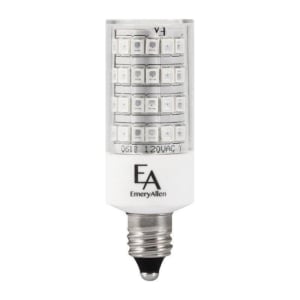 3 Watt LED Amber E11 (Mini-Can) Base, 120 Volt