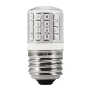 3 Watt LED Amber E26 Medium Base, 120 Volt