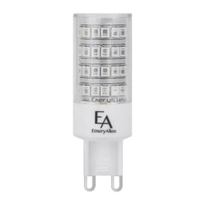3 Watt LED Amber G9 Bi-Pin Base, 120 Volt