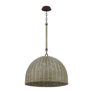 F2024-TBZ Huxley 3-Light Outdoor Pendant