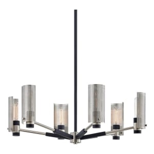 F7116-SFB/SN Pilsen 6-Light Chandelier