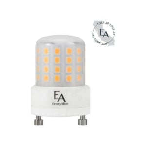 EmeryAllen 5.0W LED White GU24 Base, 120 Volt