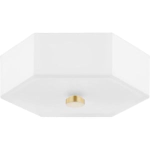 H462502-AGB/PN Lizzie 1-Light LED Outdoor Flush Mount
