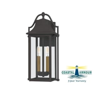 MAN8409WT Manning 2-Light Outdoor Wall Sconce