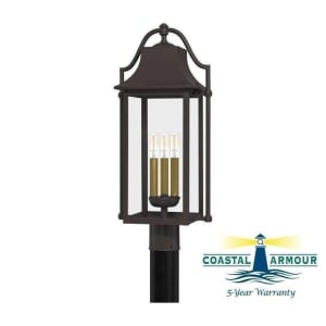 MAN9011WT Manning 3-Light Outdoor Post